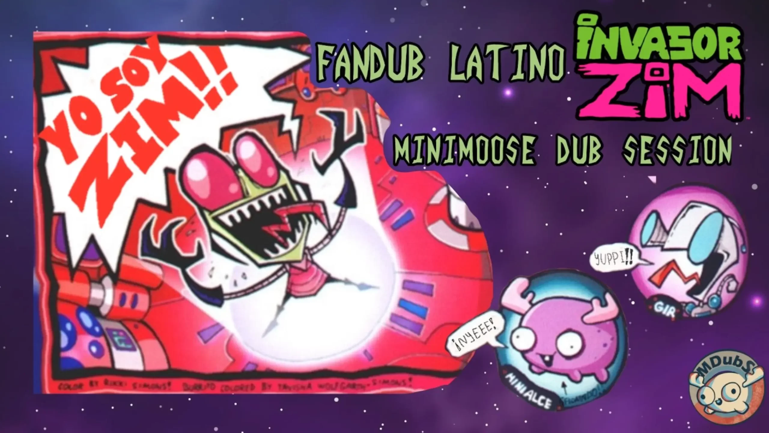 Invasor ZIM Doblaje Español Latino Nickelodeon Magazine 2002
